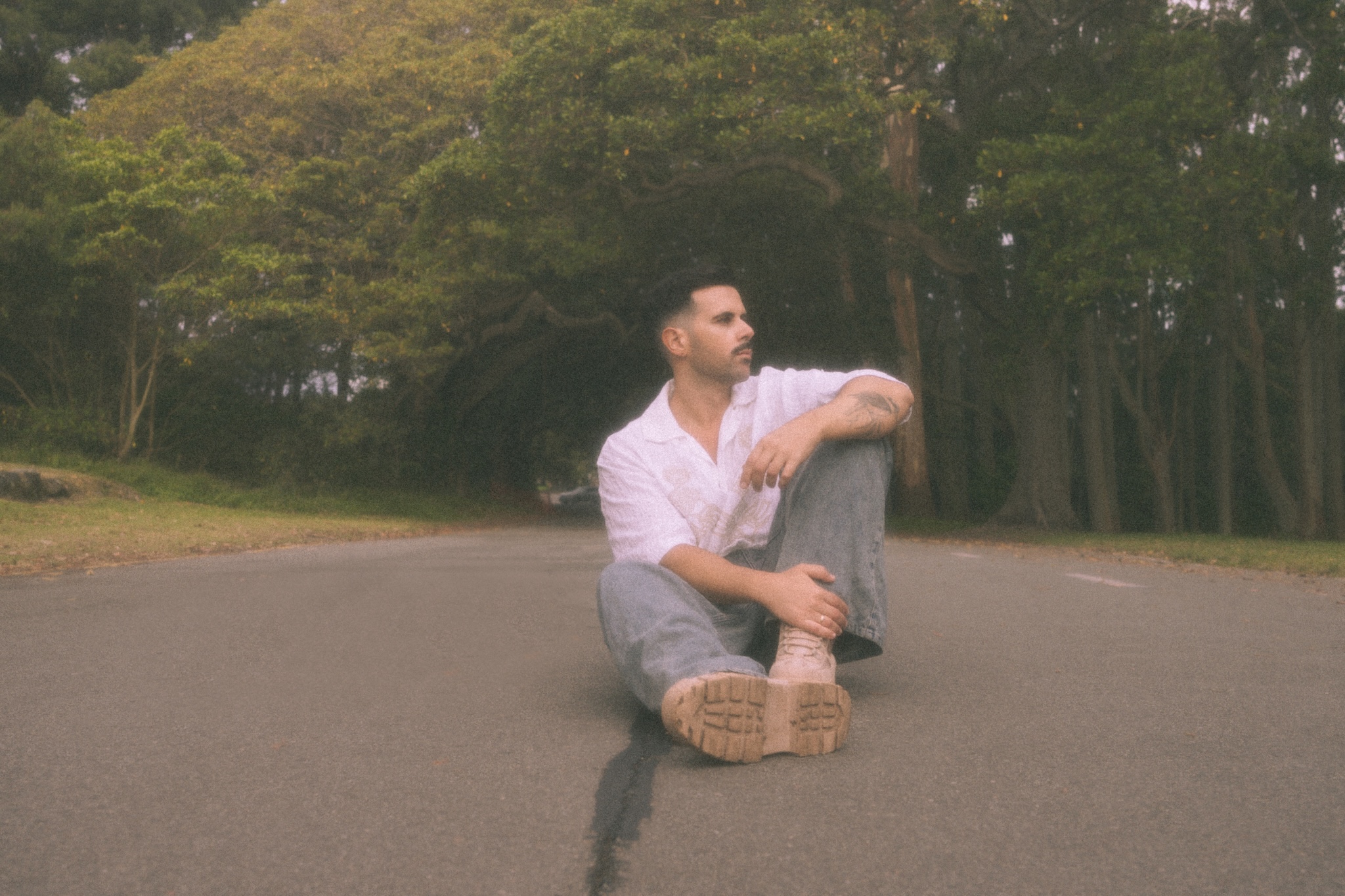 Road sitting horizontal